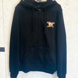 Veste à capuche - zippée - Noire