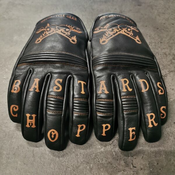 Gants moto Bastards Choppers - Homologués CE – Image 2