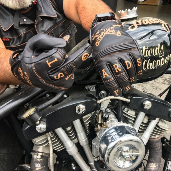 Gants moto Bastards Choppers - Homologués CE – Image 5